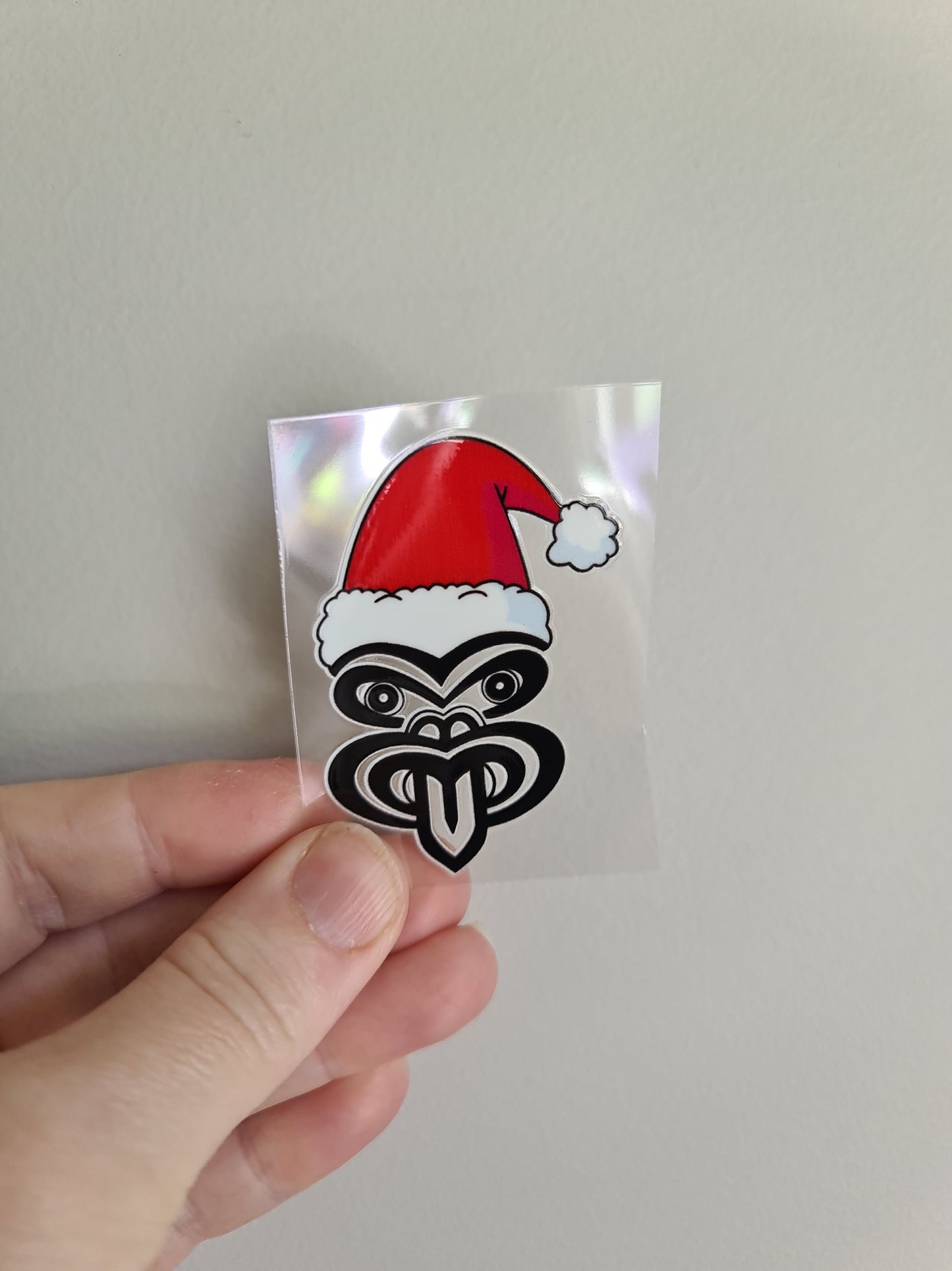 CHRISTMAS - Tiny UV DTF transfer 6cm for bank cards and phones