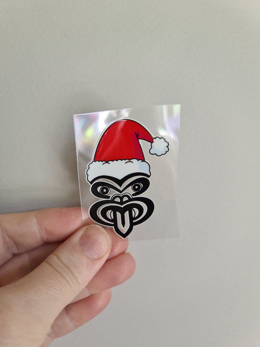 CHRISTMAS - Tiny UV DTF transfer 6cm for bank cards and phones