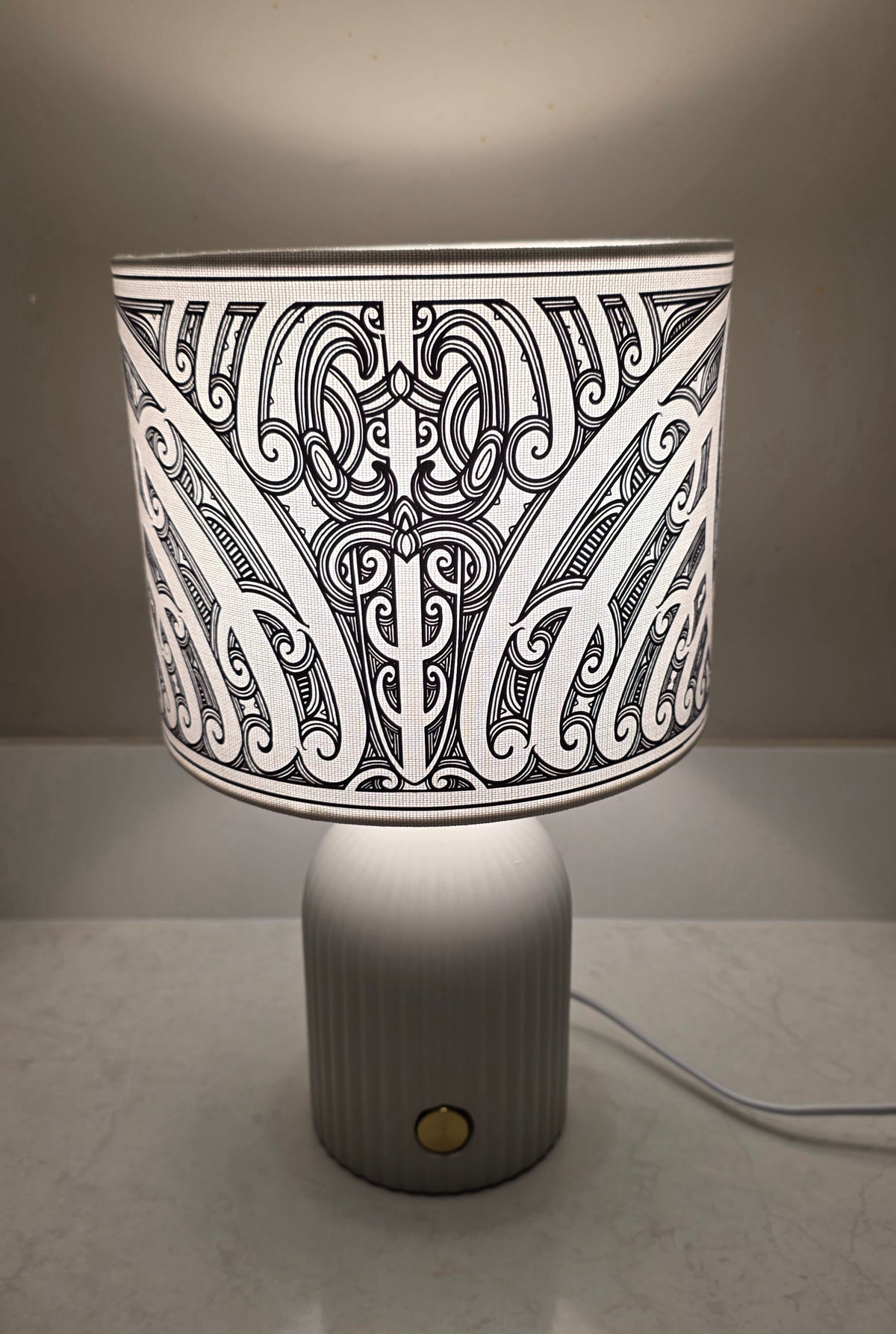 Maori design touch lamp - set 1 lamps (single lamp) pre-order