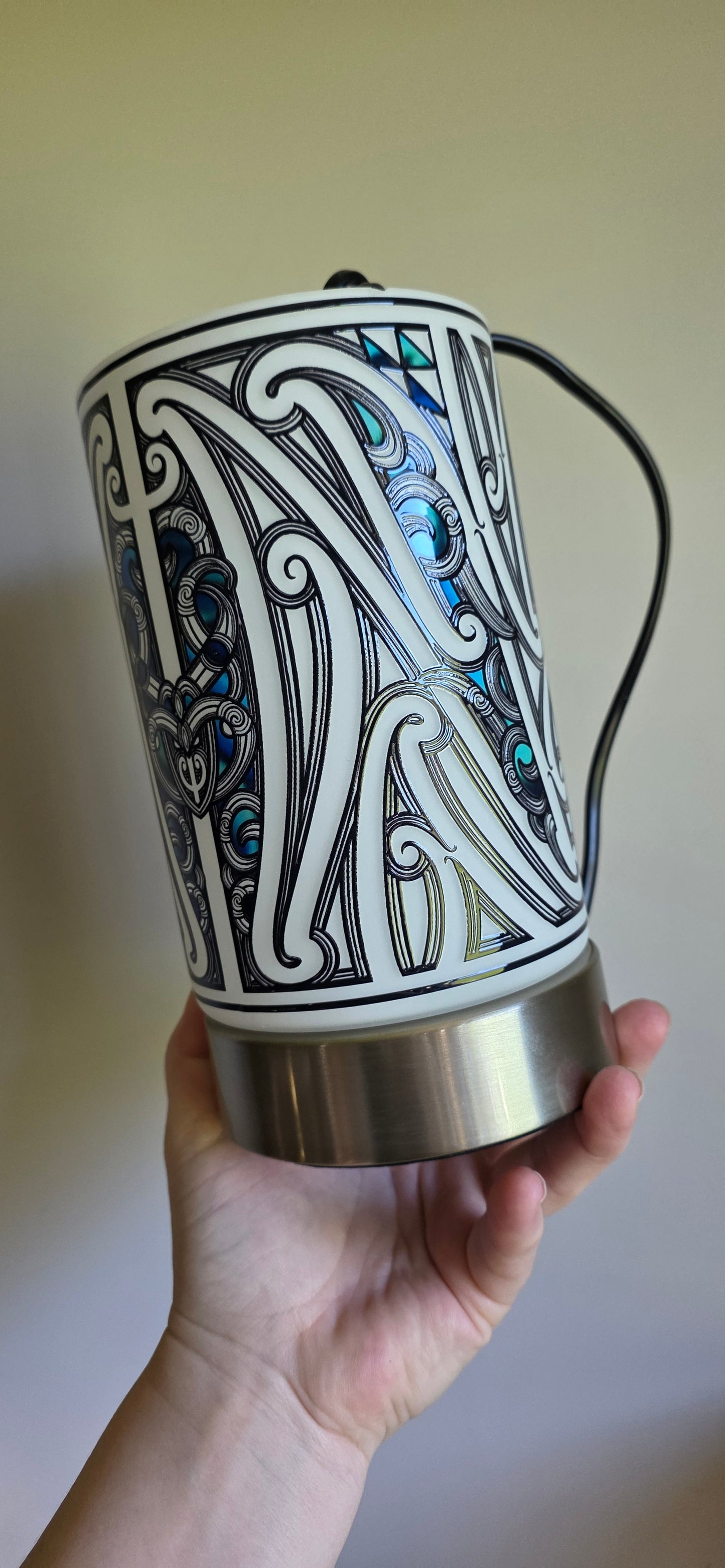 Maori design touch lamp - set 2 lamps (pre-order)