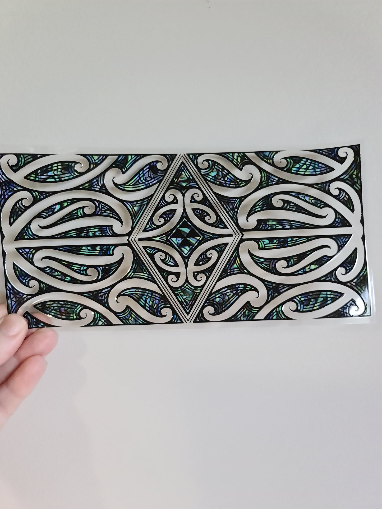 UV dtf Maori design 23cmx11cm 16oz wrap #799