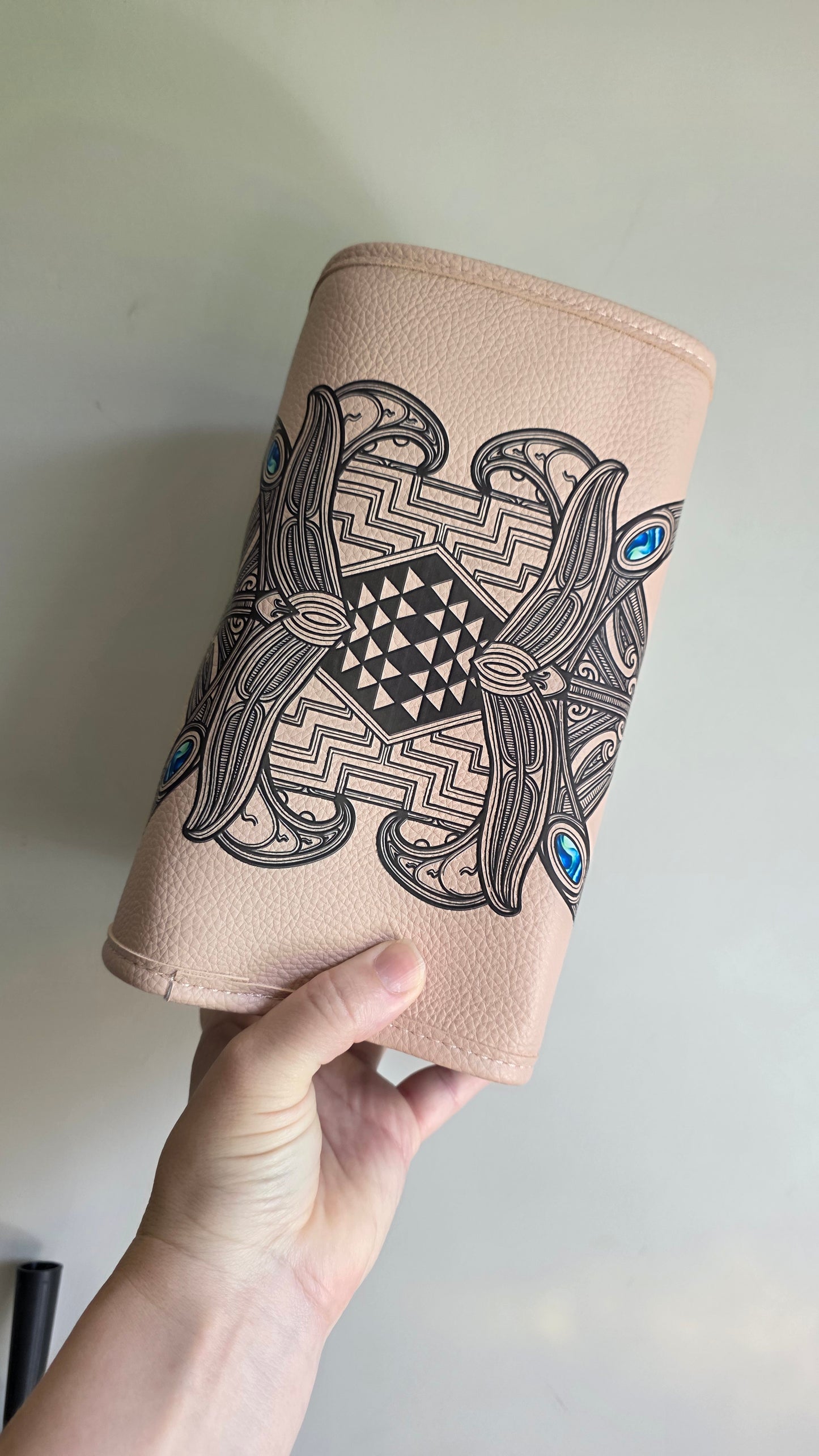 Custom Maori design travel case