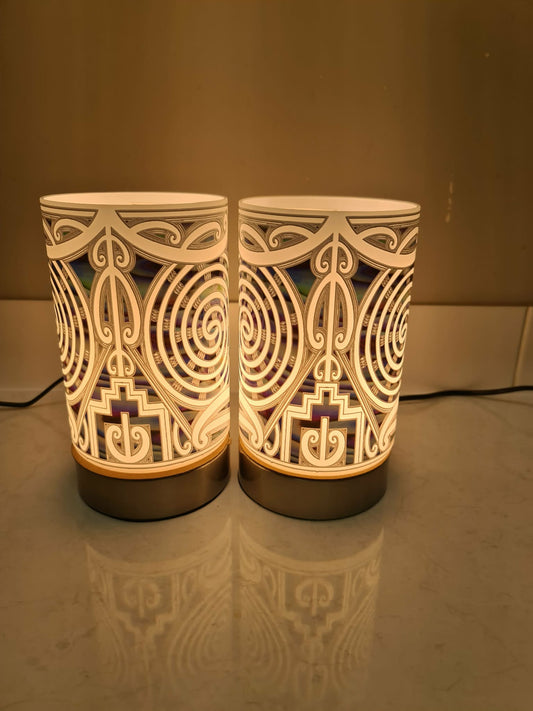Maori design touch lamp - set 2 lamps (pre-order)