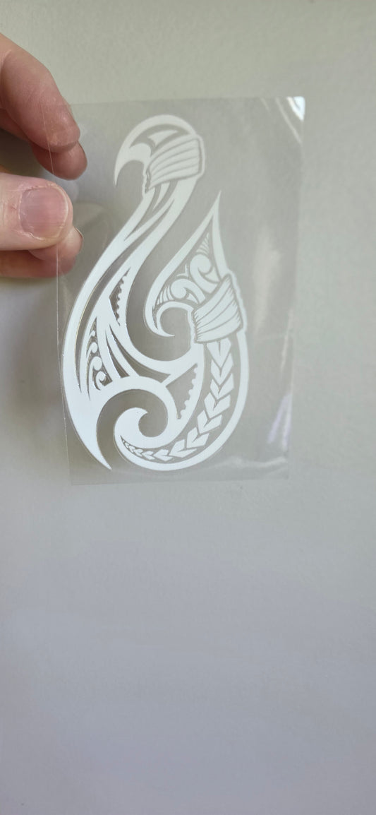 UV dtf transfer Maori design 6cmx11cm 16oz wrap #1638