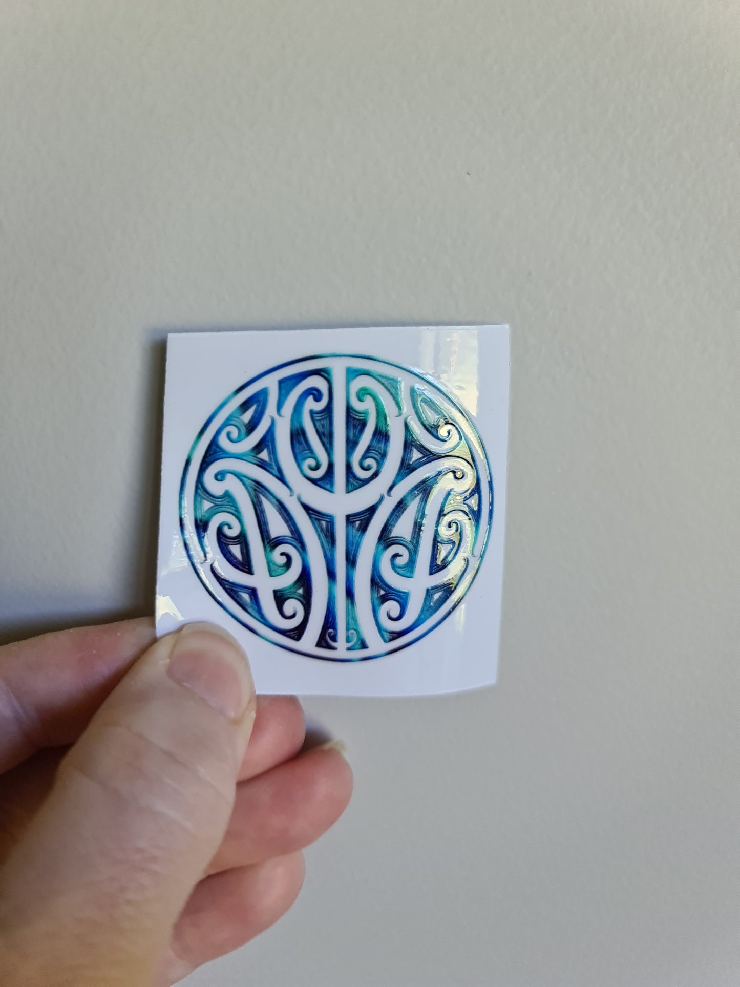 Tiny UV DTF transfer 5cmx5cm for bank cards and phones