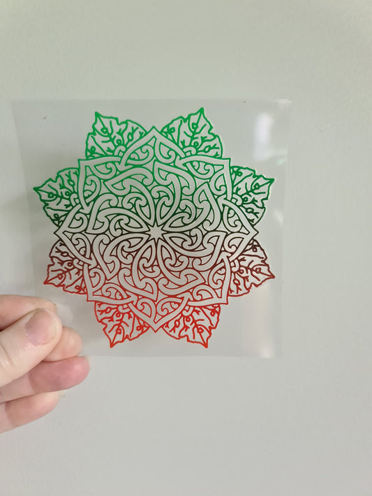 UV dtf Maori design mini size 11cmx11cm #1303