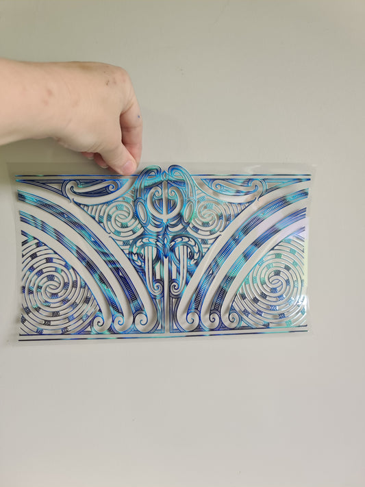 XL UV DTF DECAL MAORI DESIGN 28CMX17CM for touch lamps #106