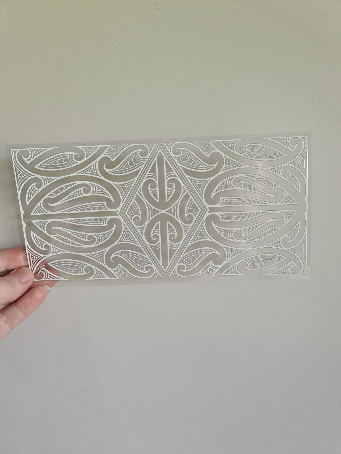 UV dtf Maori design 23cmx11cm 16oz wrap #719