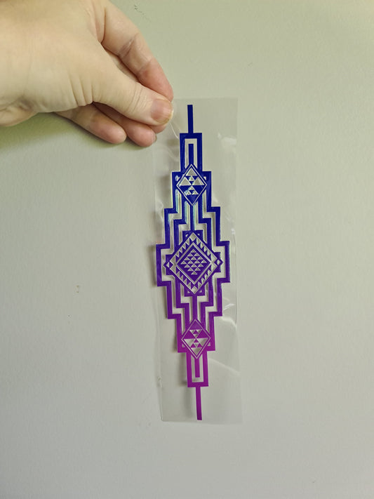 UV dtf Maori design size 23cmx6cm #1003