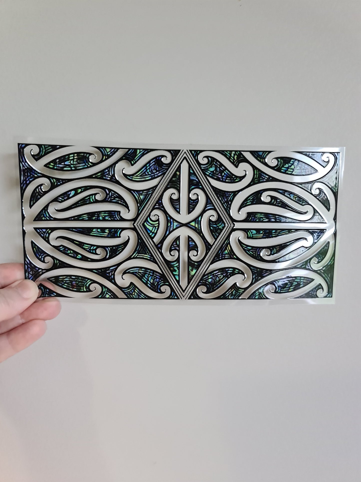 UV dtf Maori design 23cmx11cm 16oz wrap #801