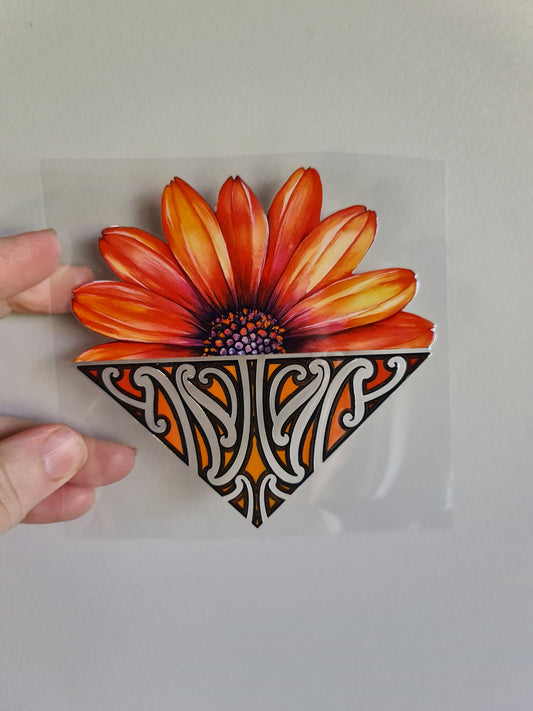 UV dtf Maori design mini size 11cm
