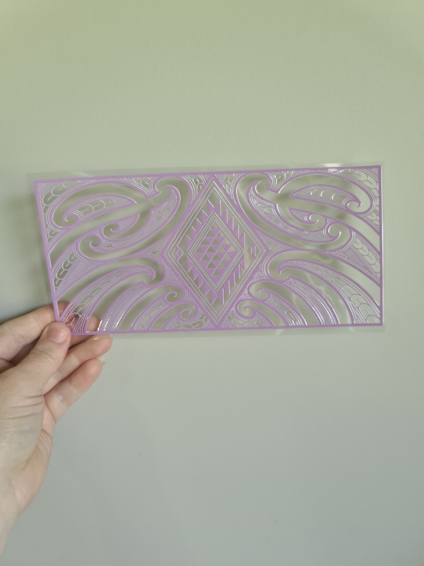 UV dtf Maori design 23cmx11cm 16oz wrap #643