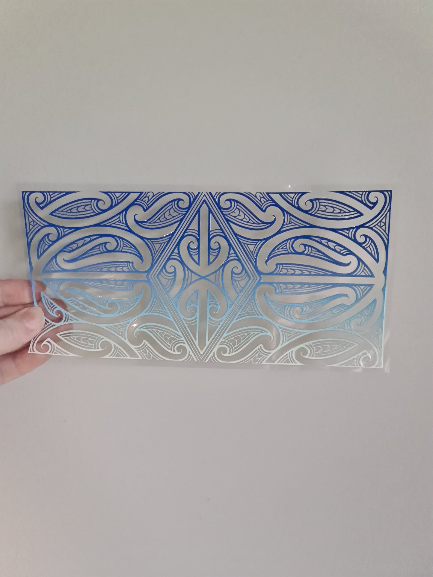 UV dtf Maori design 23cmx11cm 16oz wrap #1048