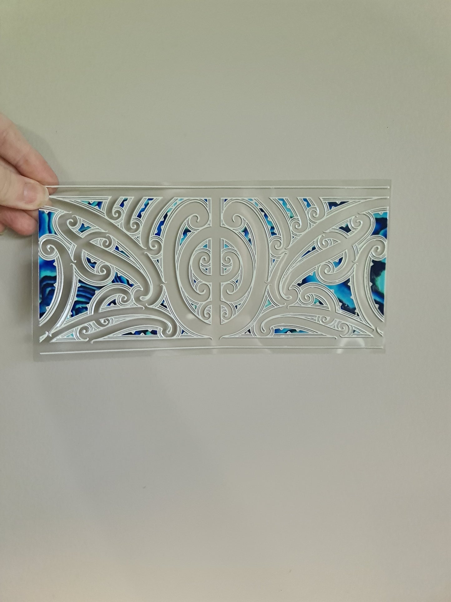 UV dtf transfer Maori design 23cmx11cm 16oz wrap #1164