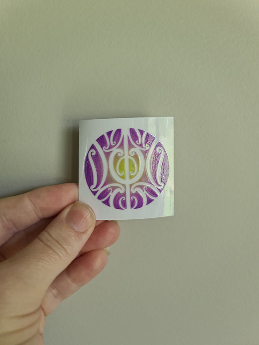 Tiny UV DTF transfer 5cmx5cm for bank cards and phones - #30