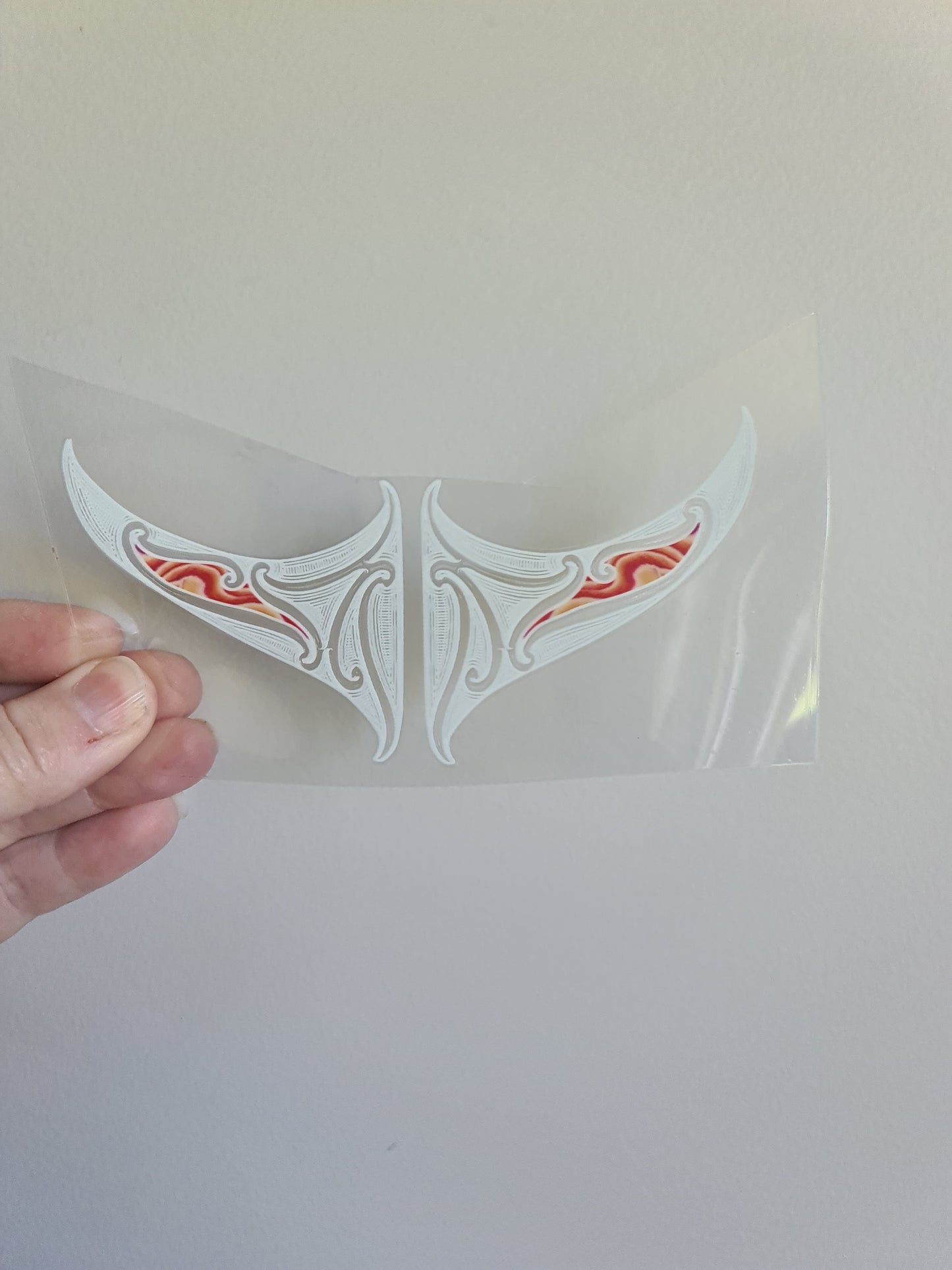 UV dtf Maori design mini size 13cm