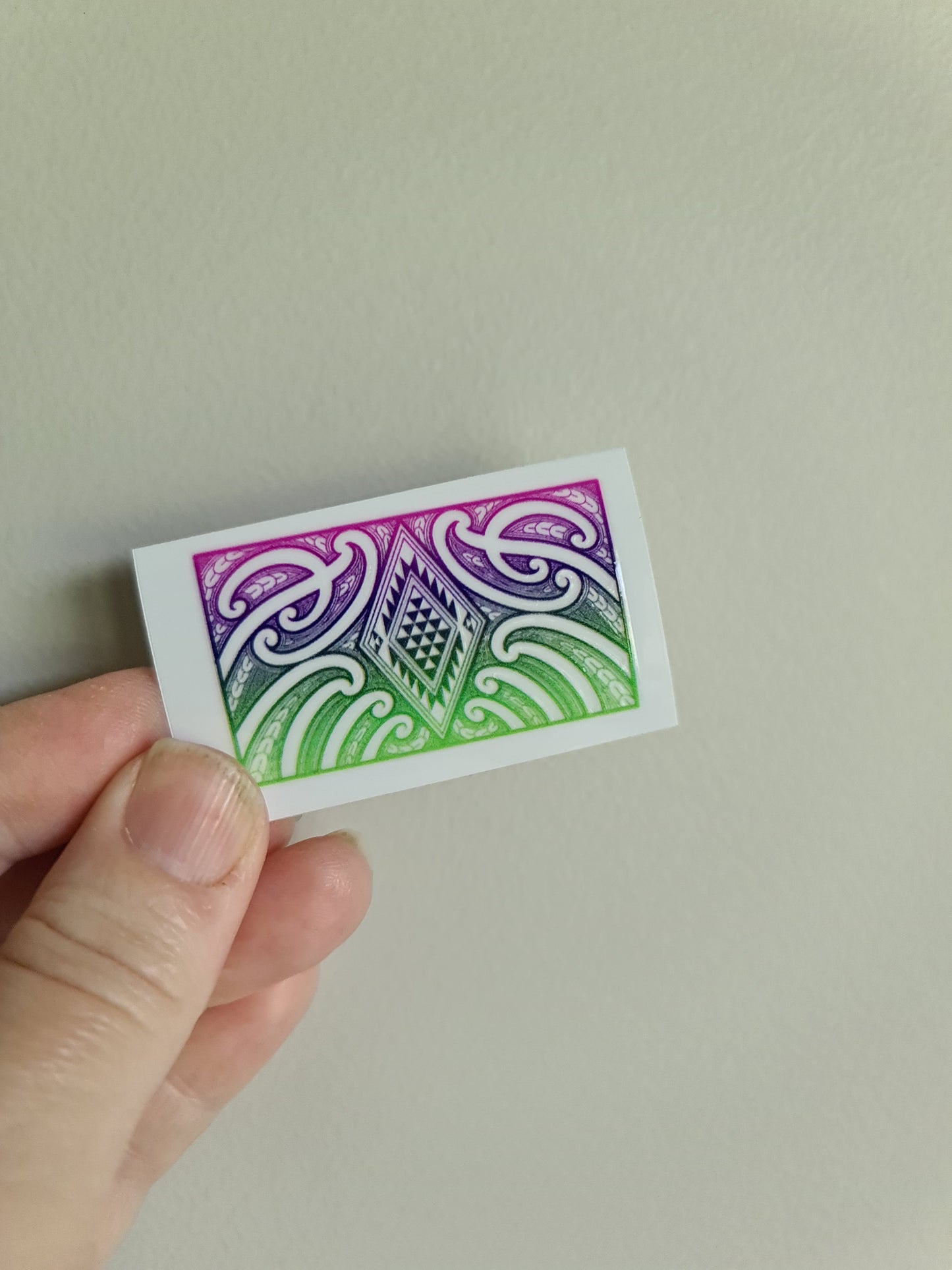 Tiny UV DTF transfer 5cmx5cm for bank cards and phones - #19