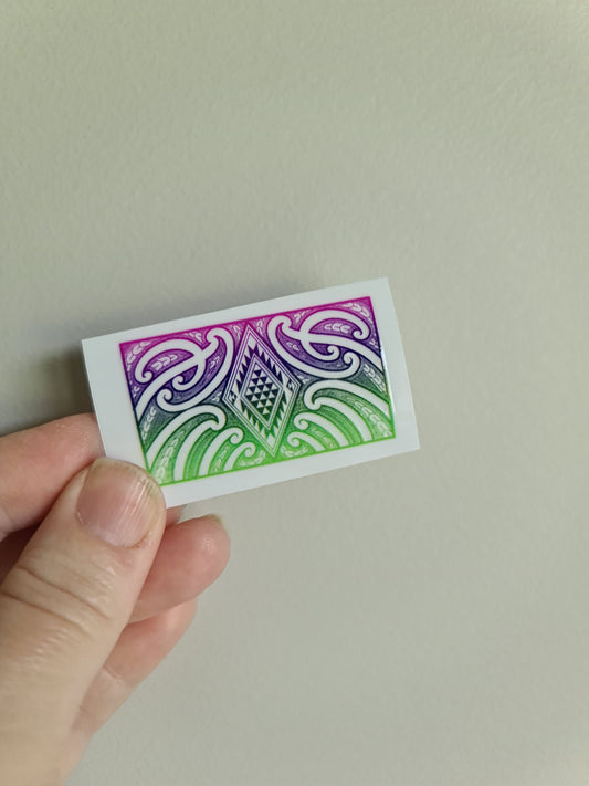 Tiny UV DTF transfer 5cmx5cm for bank cards and phones - #19