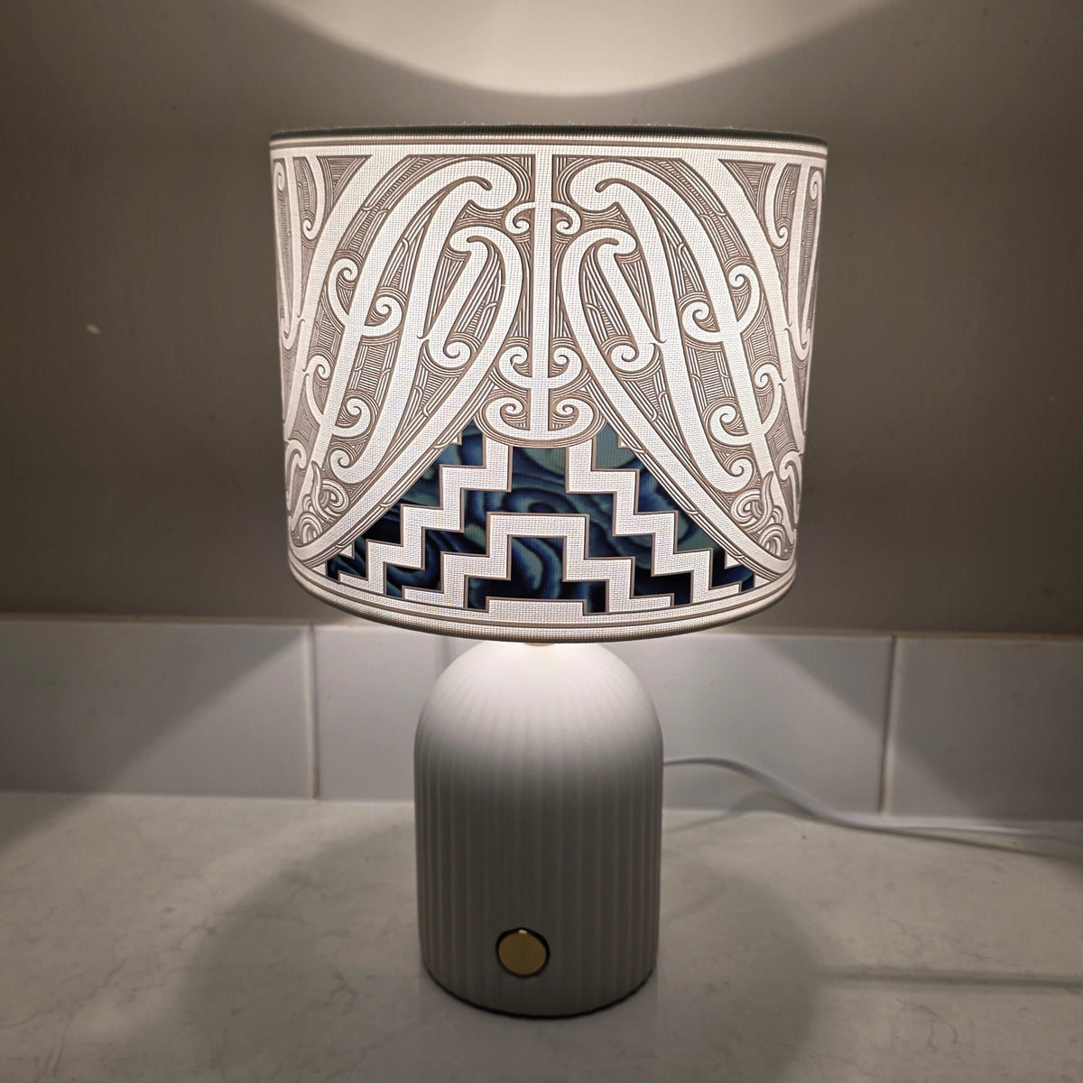 Maori design touch lamp - set 1 lamps (single lamp) pre-order
