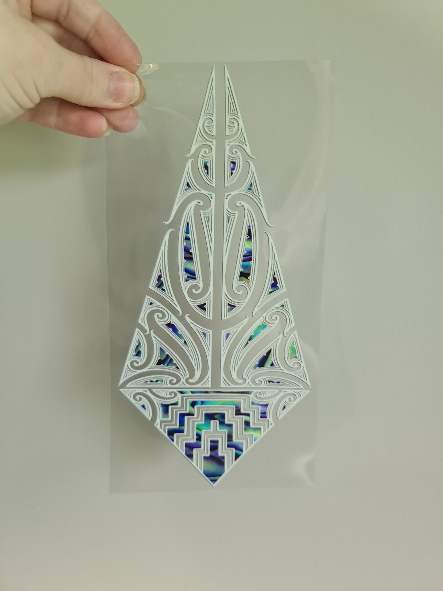 UV dtf transfer Maori design 23cmx11cm 16oz wrap #1262