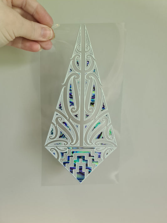 UV dtf transfer Maori design 23cmx11cm 16oz wrap #1262