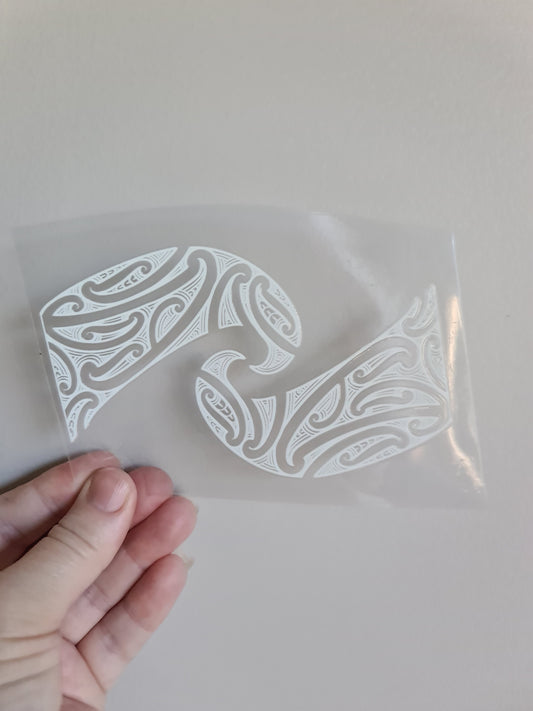 UV dtf Maori design mini size 13cm #833