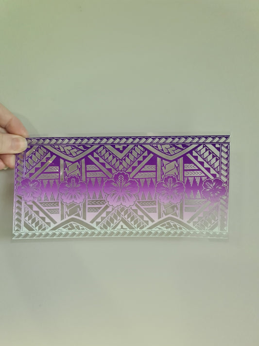 UV dtf transfer Maori design 23cmx11cm 16oz wrap #1186