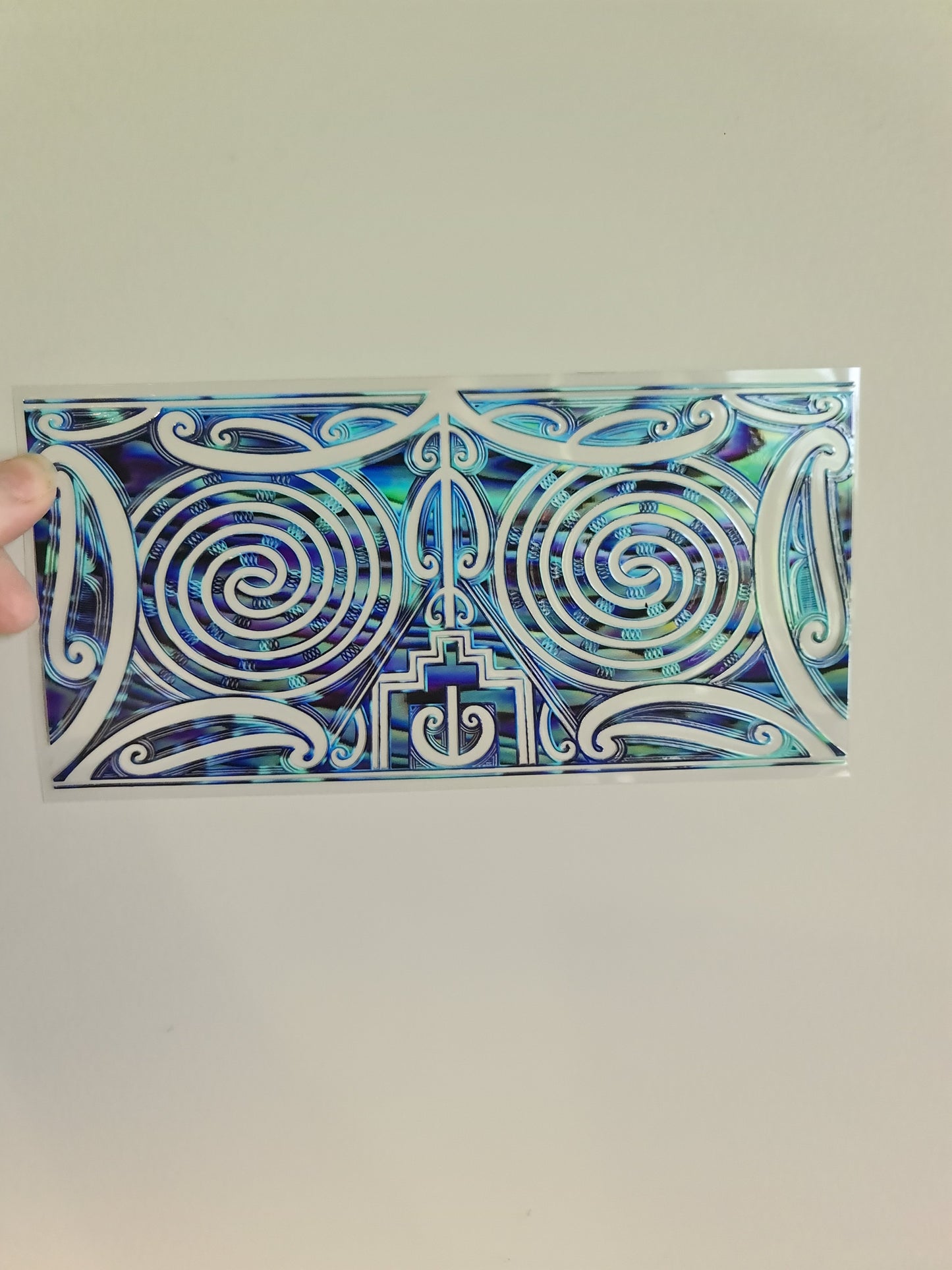 UV dtf transfer Maori design 23cmx11cm 16oz wrap #1208