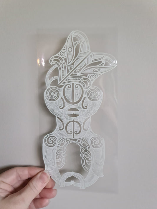 UV dtf Maori design 23cmx11cm 16oz wrap #1077