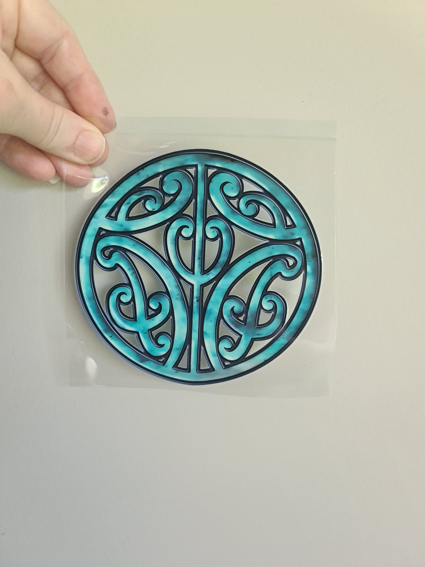 UV dtf Maori design mini- 13cm