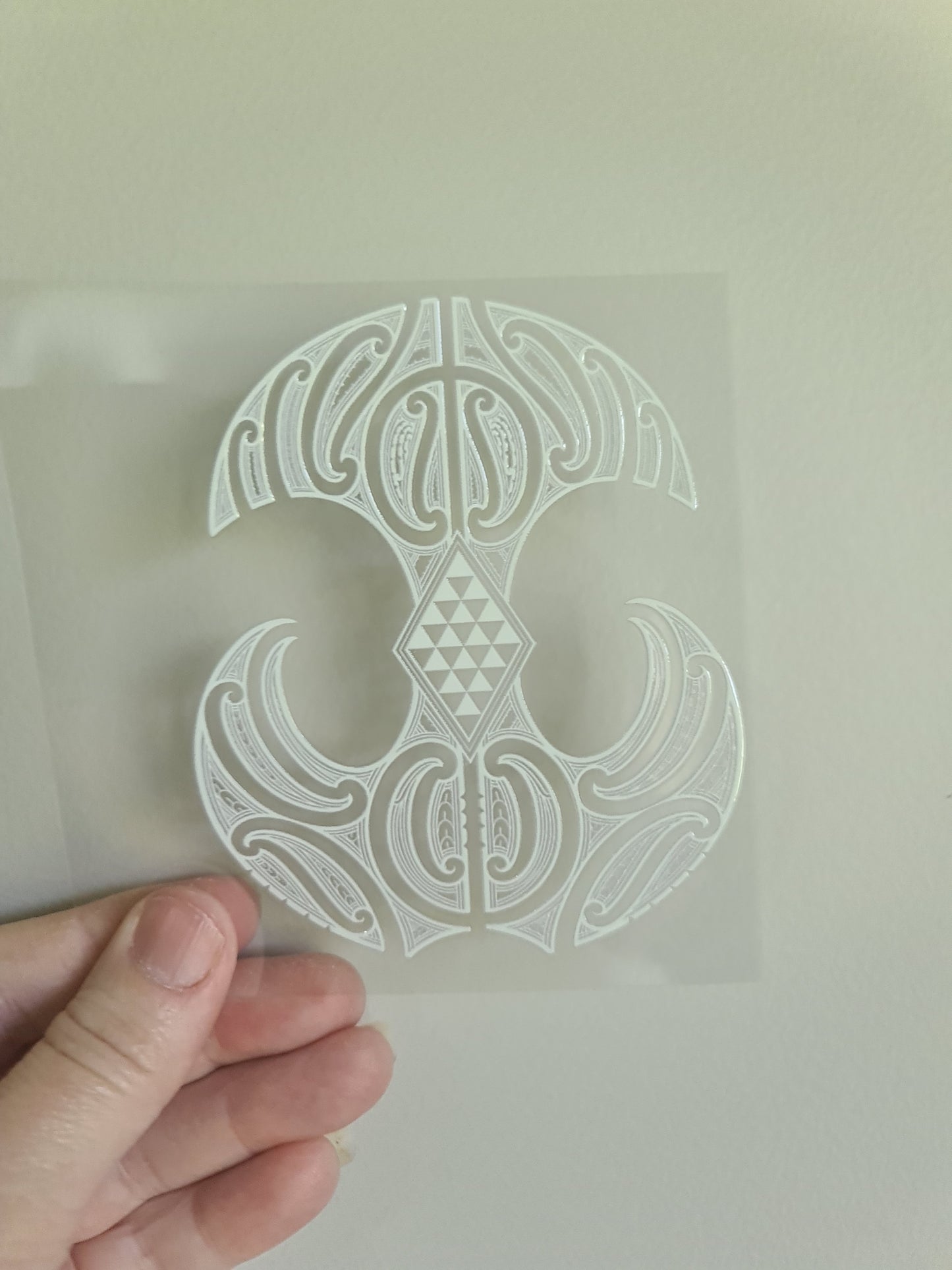 UV dtf Maori design mini size 11cmx11cm #534