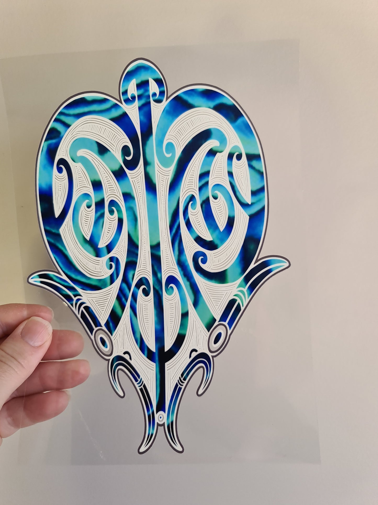 UV dtf Maori design A5 size 21cmx 14.8cm #383