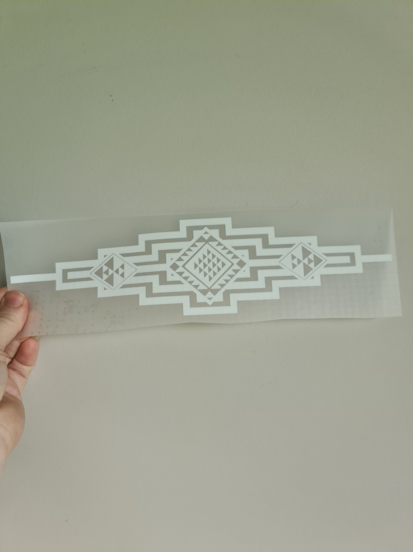 Sublimation custom Maori design Iron on 30cm
