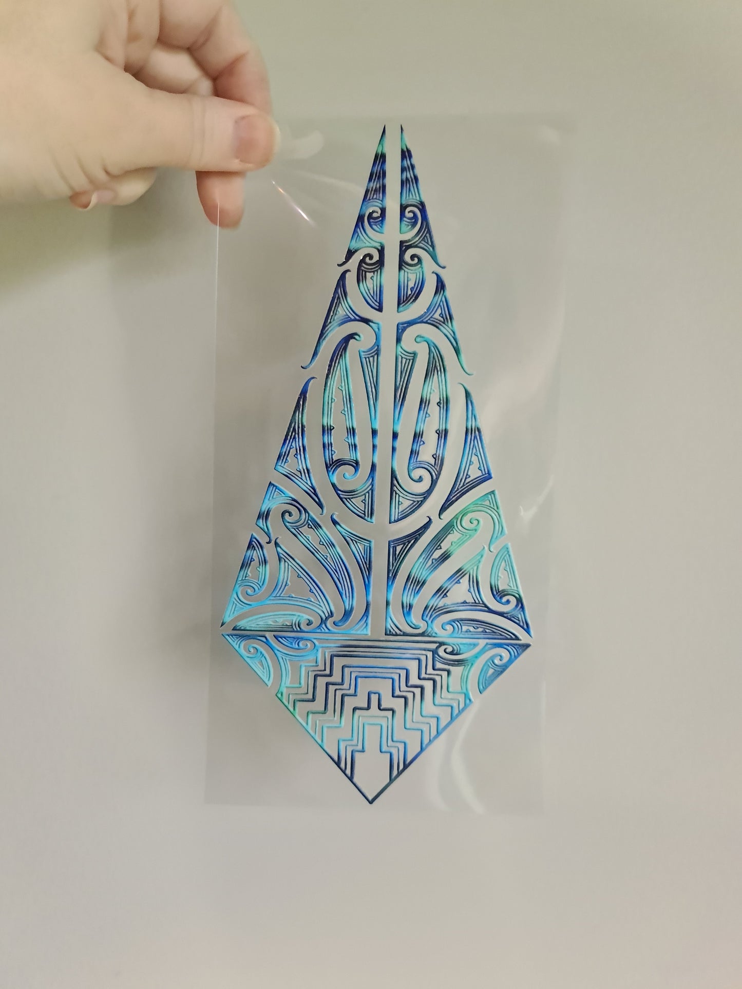UV dtf transfer Maori design 23cmx11cm 16oz wrap #1261