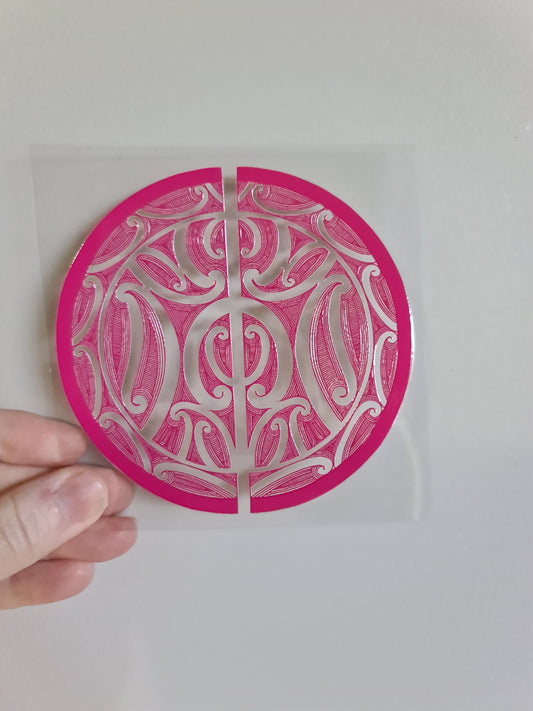 UV dtf Maori design mini size 11cmx11cm #949