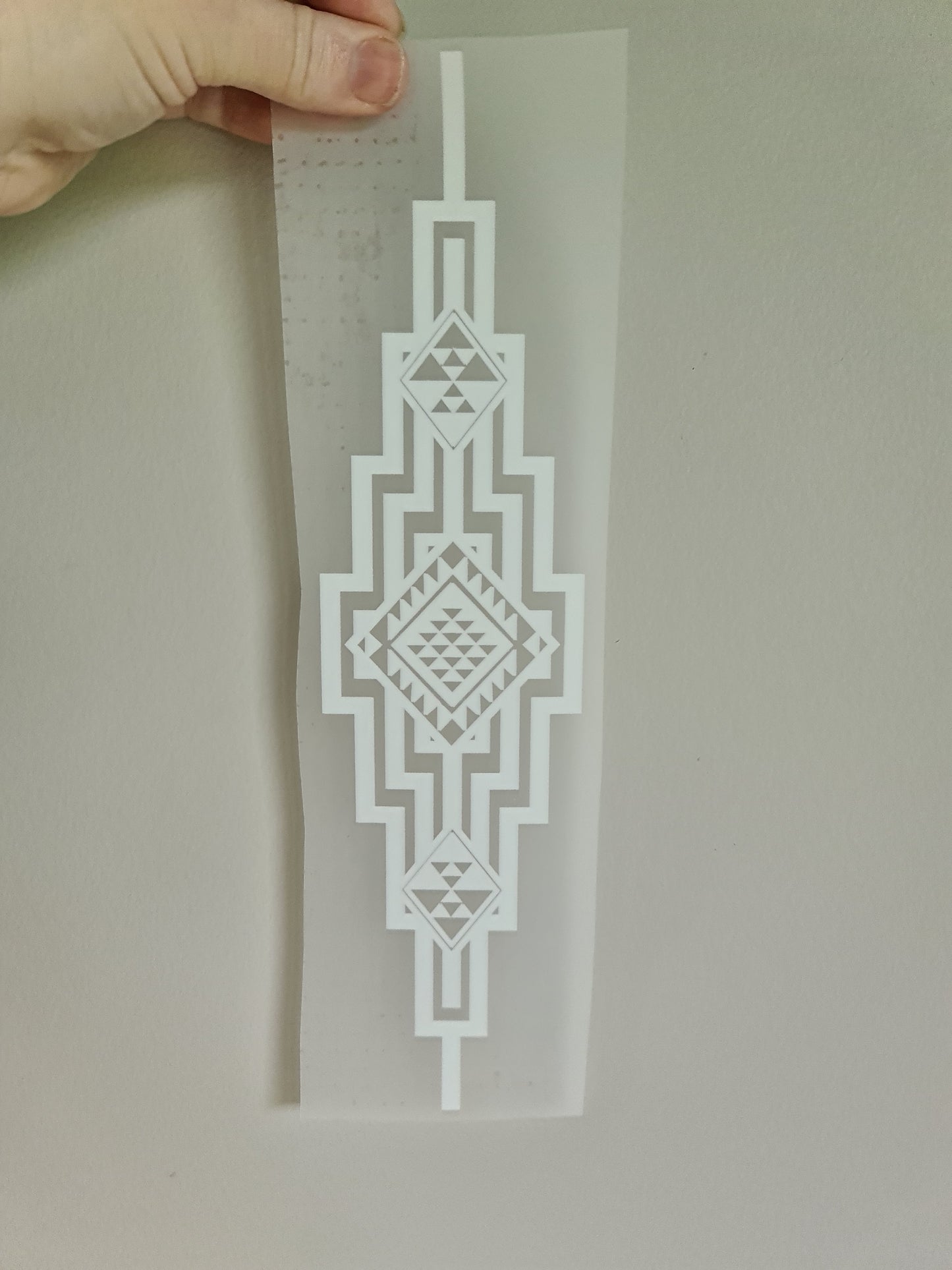 Sublimation custom Maori design Iron on 30cm