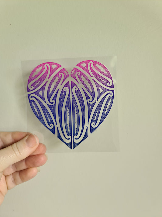 UV dtf Maori design mini size 11cmx11cm #1310