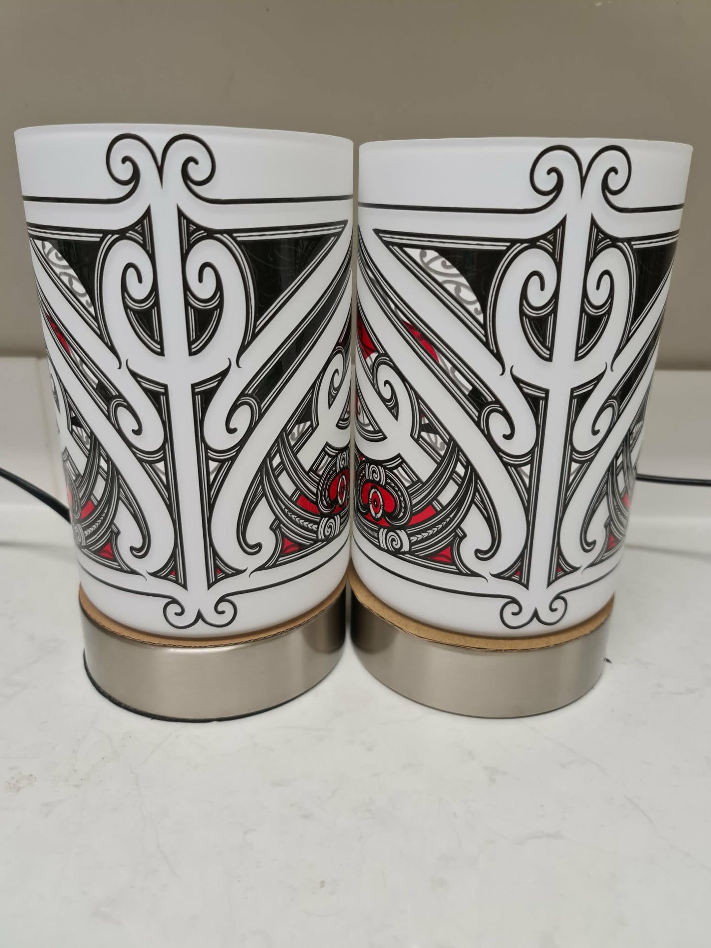 Maori design touch lamp - set 2 lamps (pre-order)