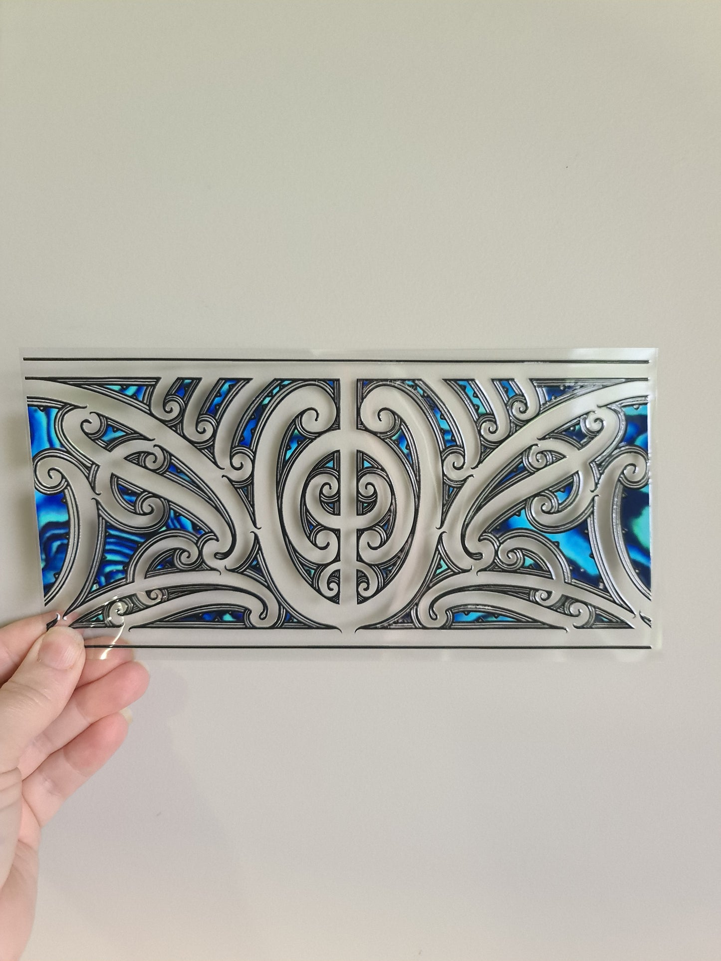 UV dtf transfer Maori design 23cmx11cm 16oz wrap #1180