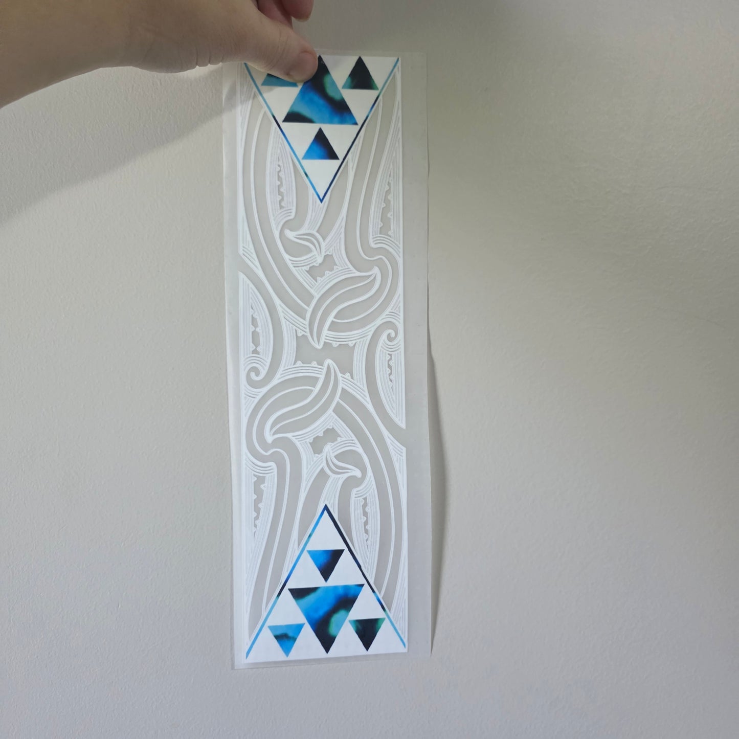 Maori design Iron on DTF 30cmx8cm