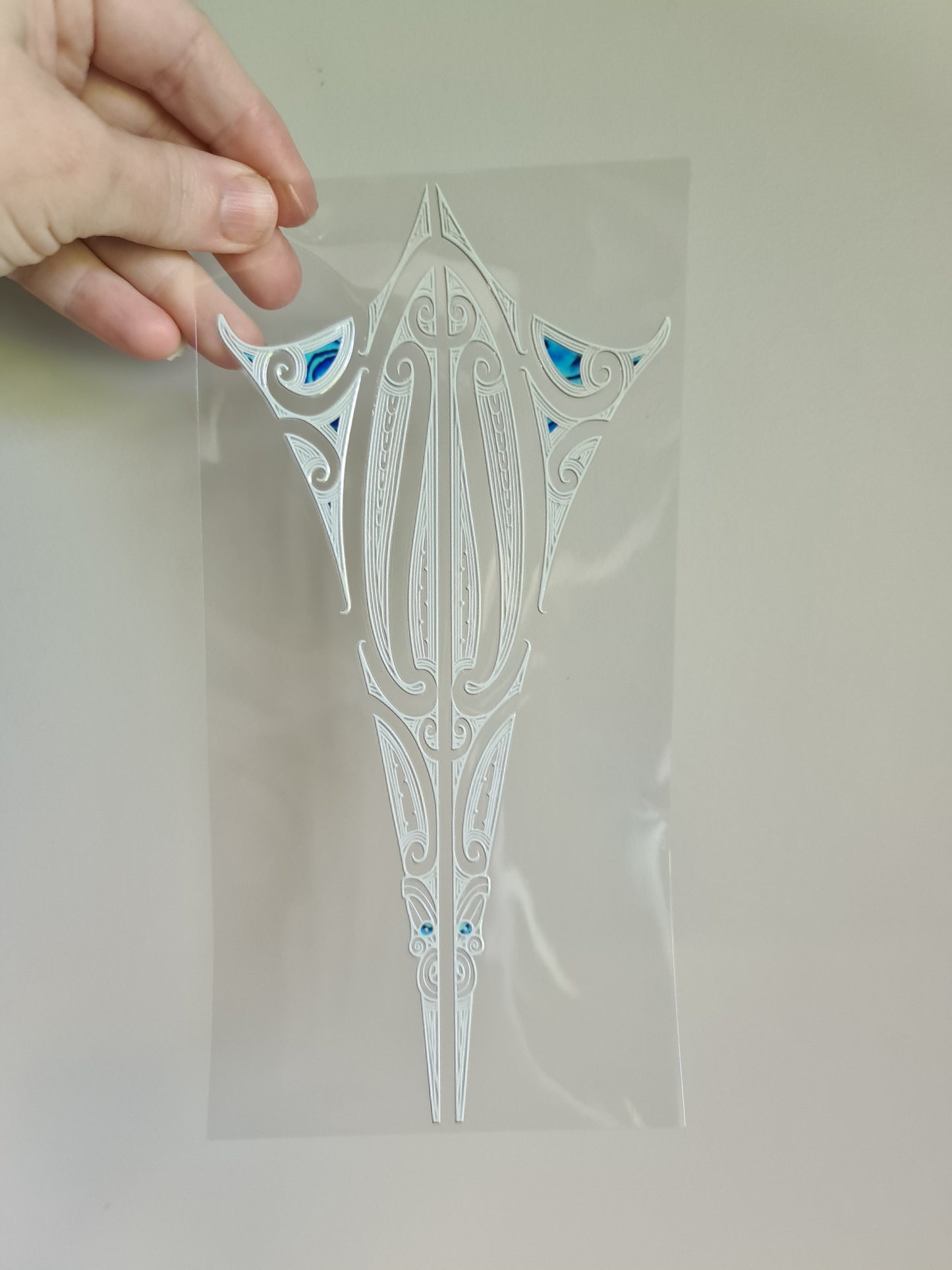 UV dtf Maori design 23cmx11cm 16oz wrap #1123