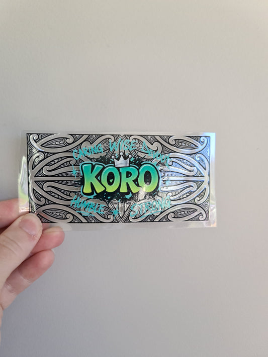 UV dtf Maori design mini size 12cm fathers day