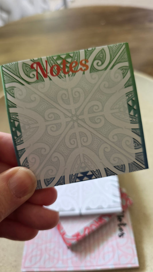 Maori design Sticky Note Pad