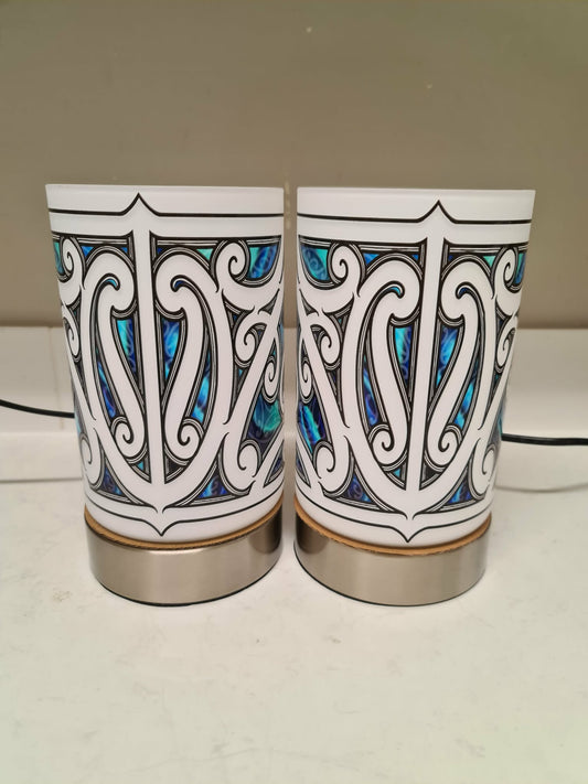 Maori design touch lamp - set 2 lamps (pre-order)