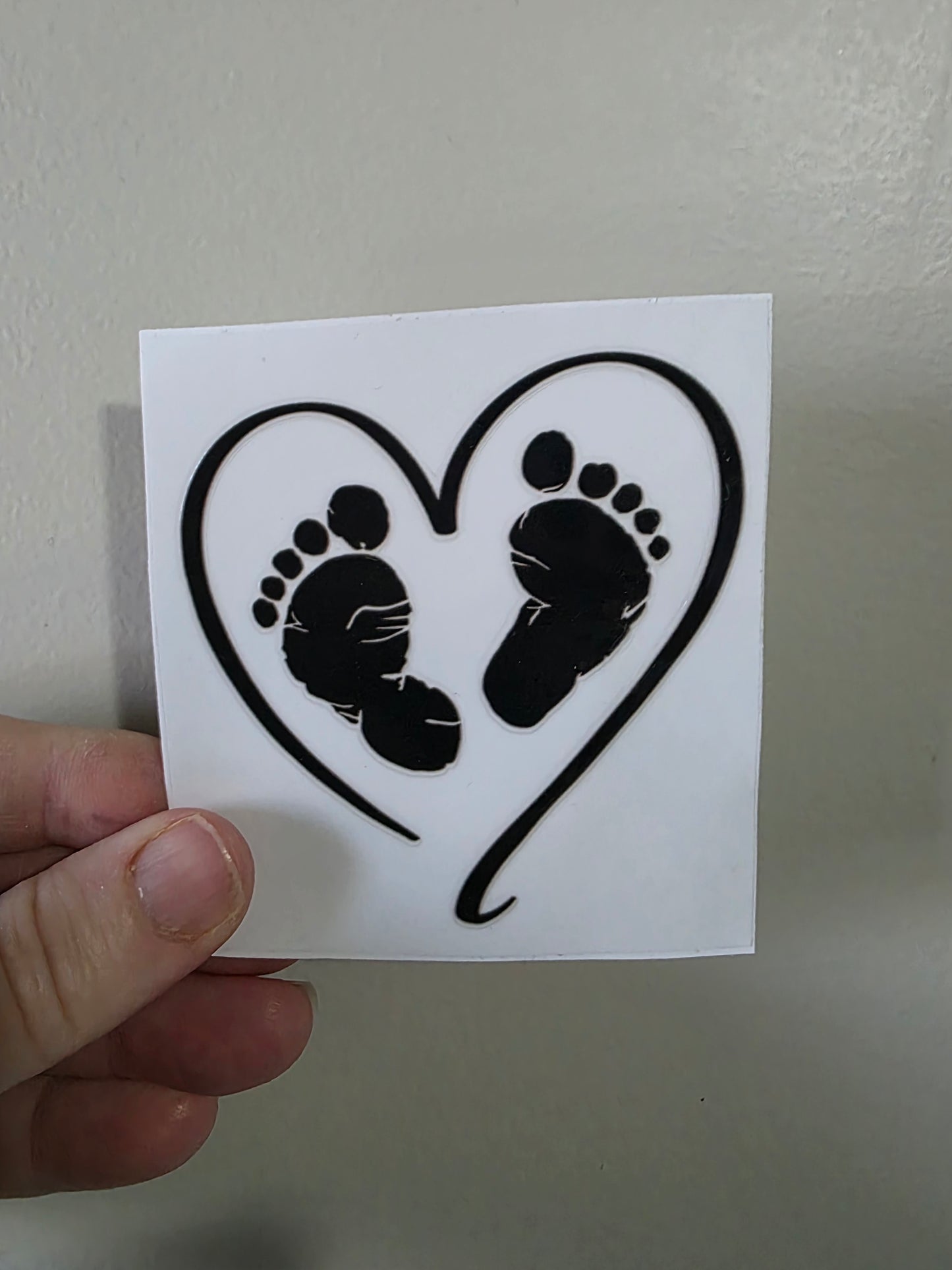 UV DTF sticker transfer 8cm