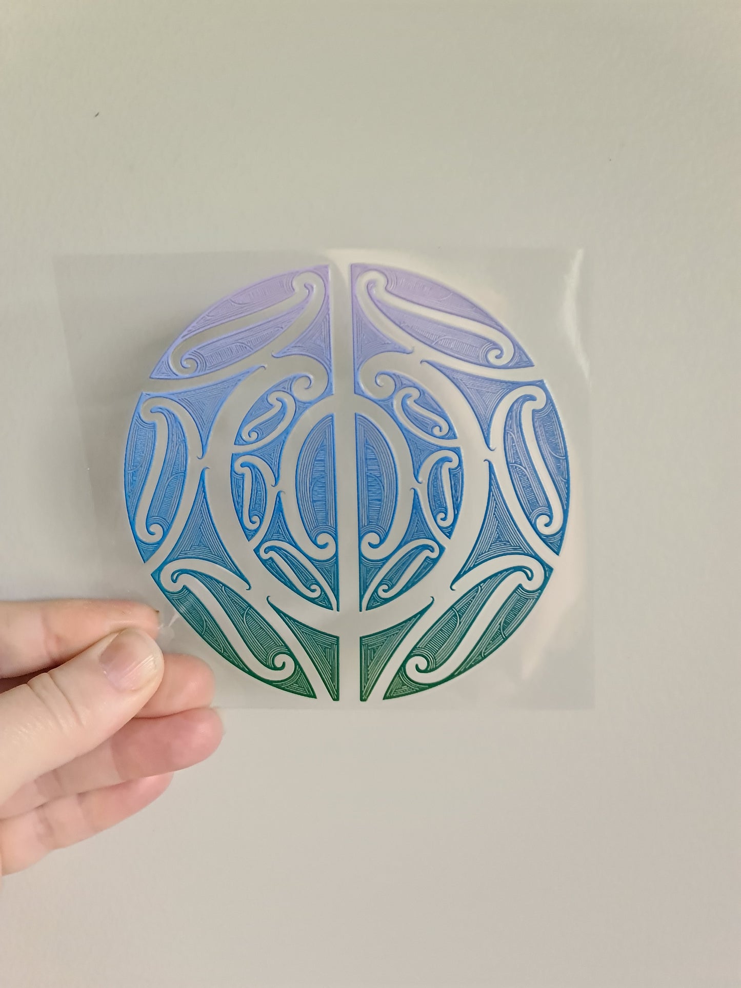 UV dtf Maori design mini size 11cm  #1345