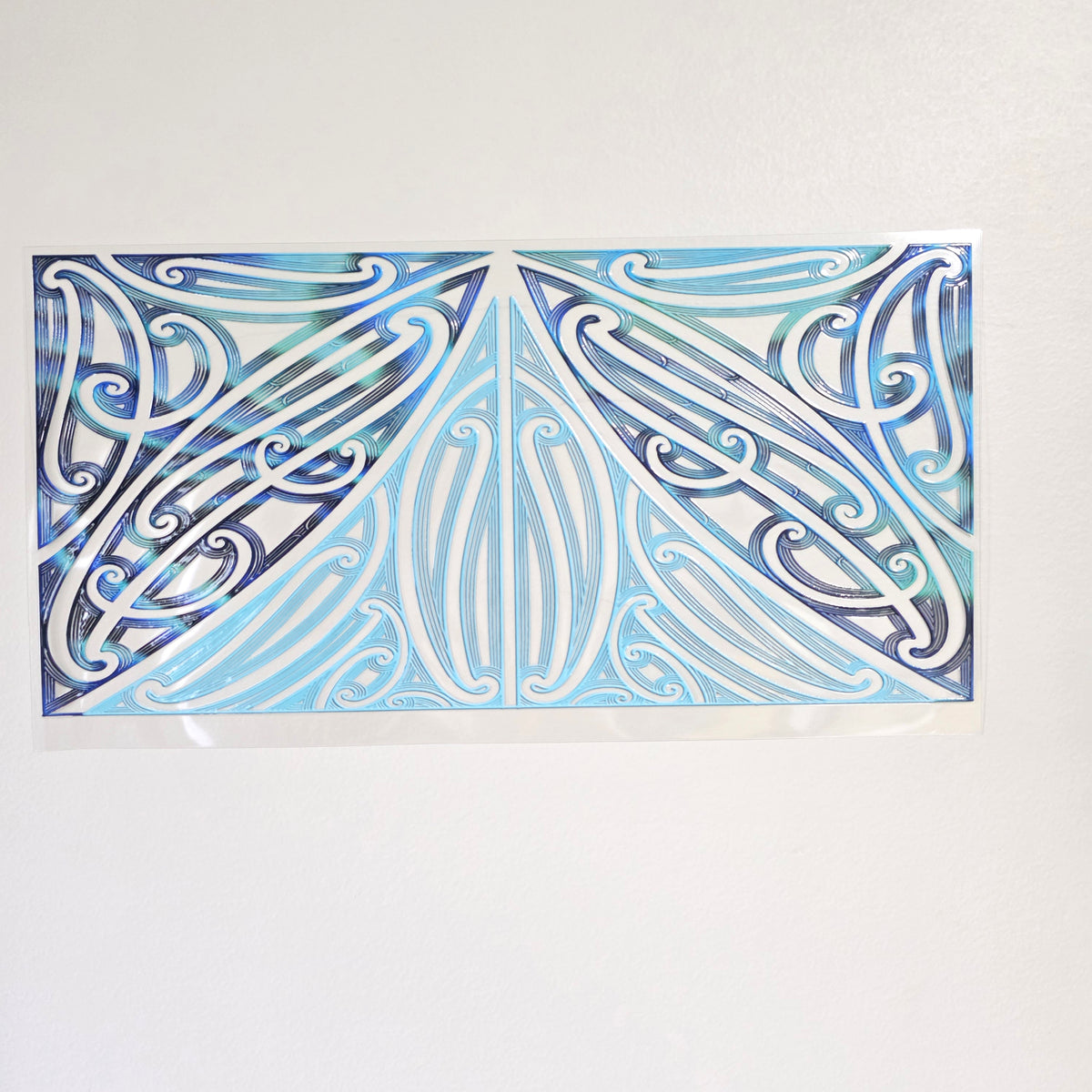 30cmx 15cm size UV DTF DECAL MAORI DESIGN for Table lamps #39