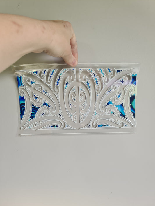 XL UV DTF DECAL MAORI DESIGN 28CMX17CM for touch lamps #111
