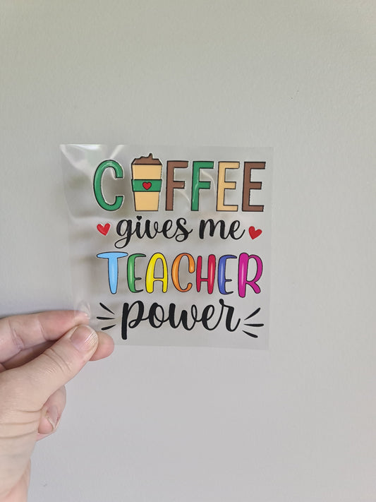 TEACHER AND KAIAKO dtf transfer Maori design 11cm sticker #1467