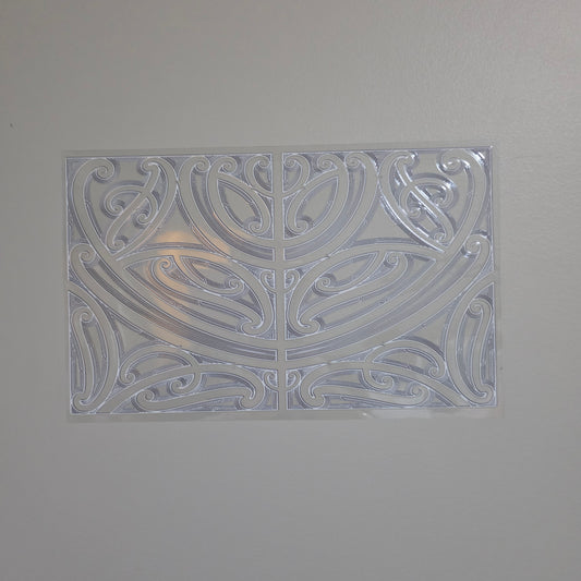 XL UV DTF DECAL MAORI DESIGN 28CMX17CM for touch lamps #285